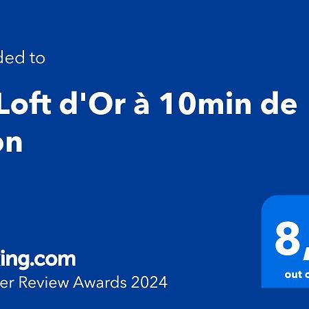 Le Loft D'Or A 10Min De Lyon Apartment ชองปาญ-โอ-มงต์-ดอร์ ภายนอก รูปภาพ